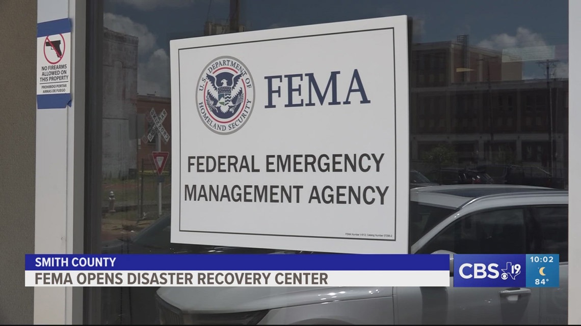 FEMA opens disaster recovery center in Smith County [Video]