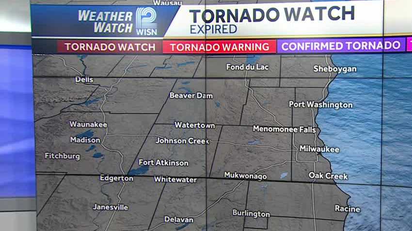Tornado watches and warnings for SE Wisconsin have expired [Video]