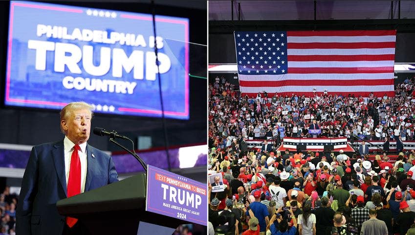 Trump says ‘few communities have suffered more under the Biden regime than Philadelphia’ in rally stop [Video]