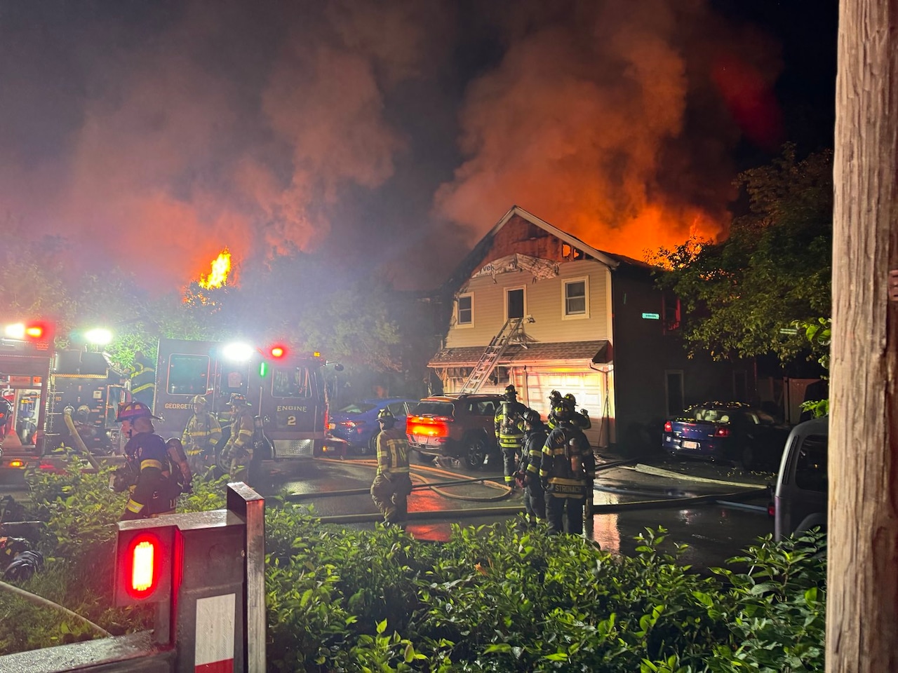 Woman dies in four-alarm house fire in Georgetown [Video]