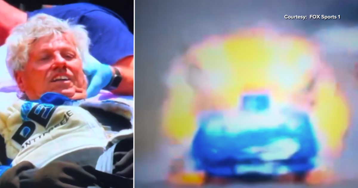 Drag racing legend John Force injured in fiery crash [Video]