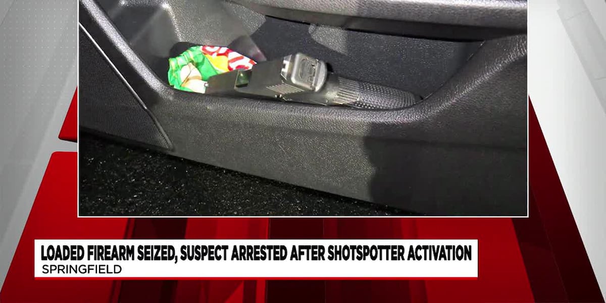 ShotSpotter activation leads to arrest of Springfield man [Video]