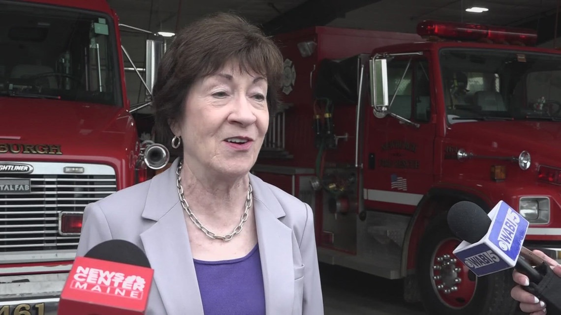 Sen. Susan Collins visits Newburgh Fire and Rescue’s new station [Video]