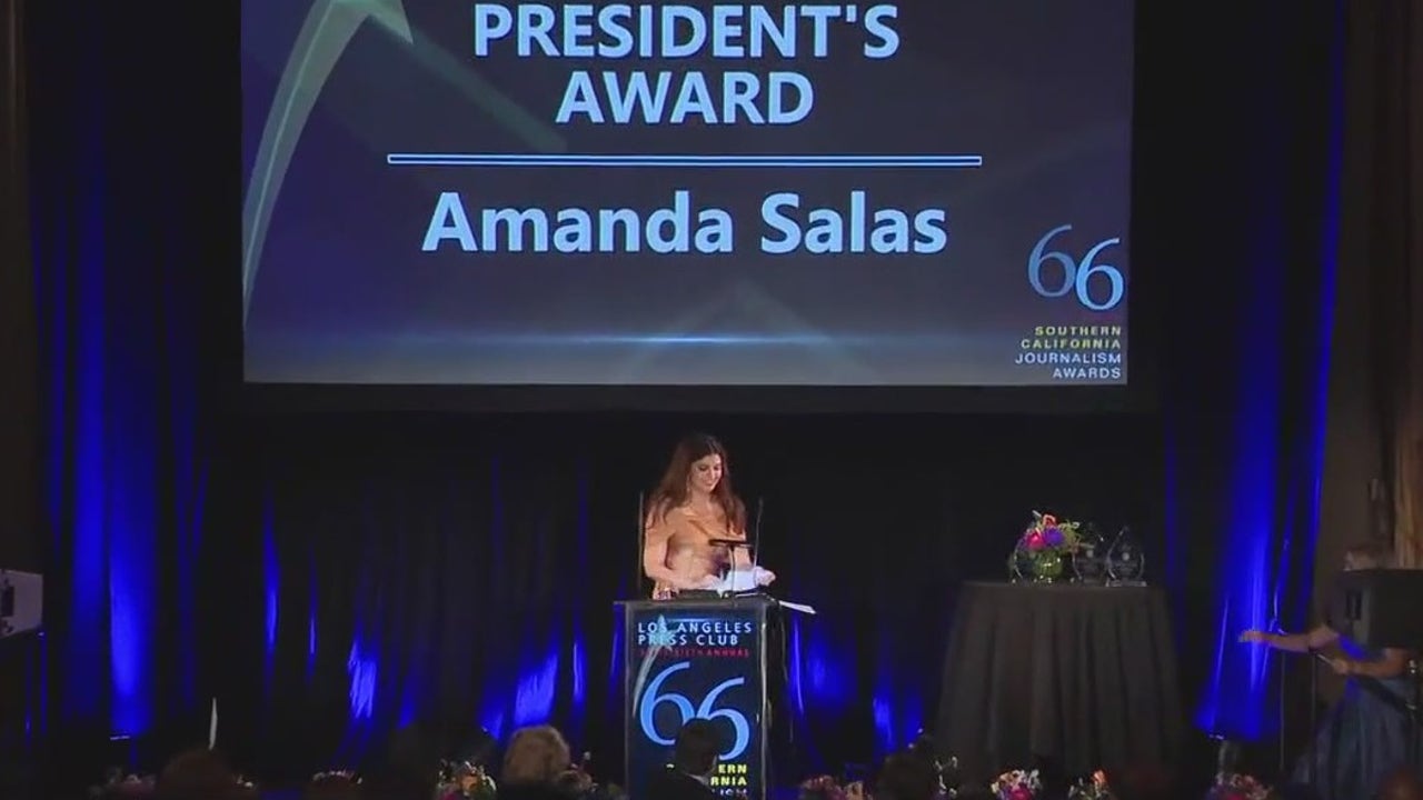 Amanda Salas honored at LA Press Club awards [Video]