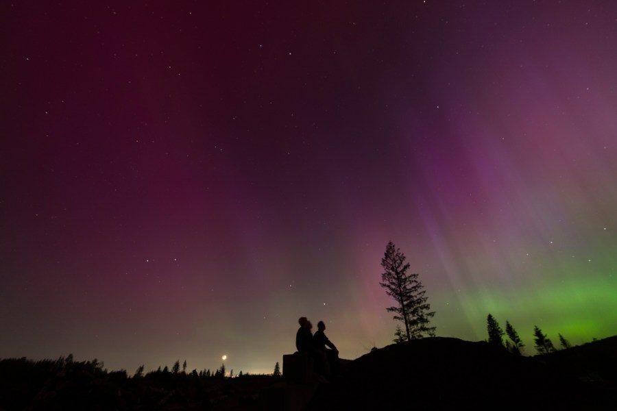 Solar storms and flares could soon be detected in advance of communication blackouts; aurora borealis appearances [Video]