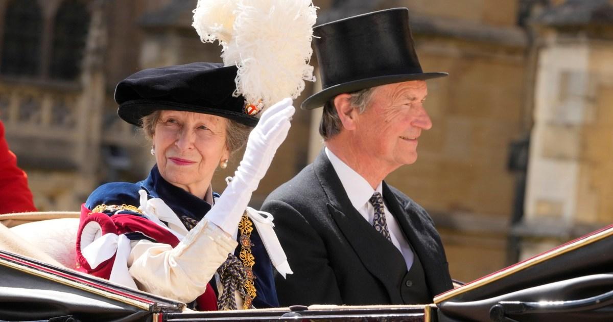 Princess Anne’s husband gives health update after hospital visit | UK News [Video]