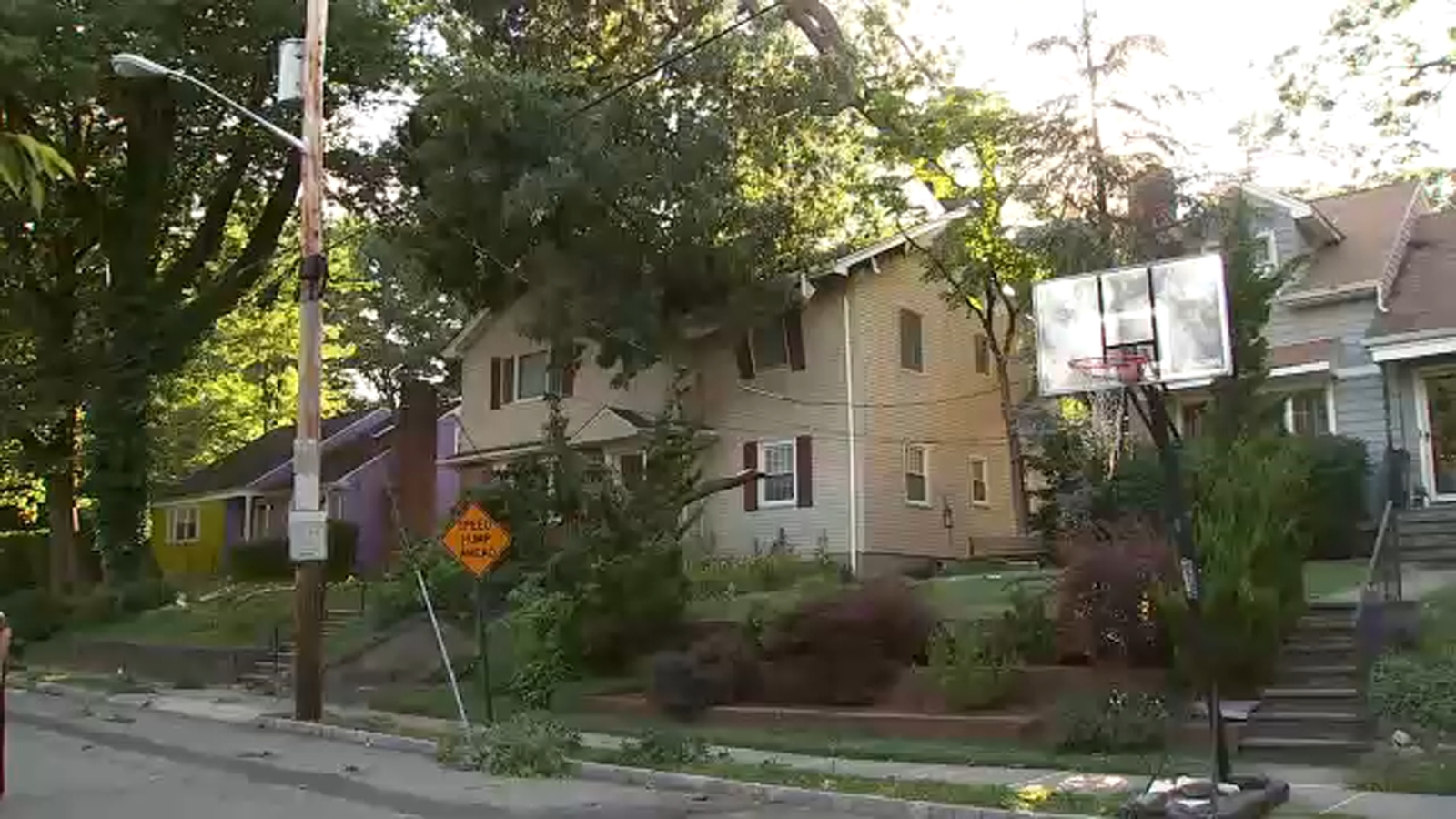 Tree falls onto West Orange, NJ home causing significant damage; no injuries reported [Video]