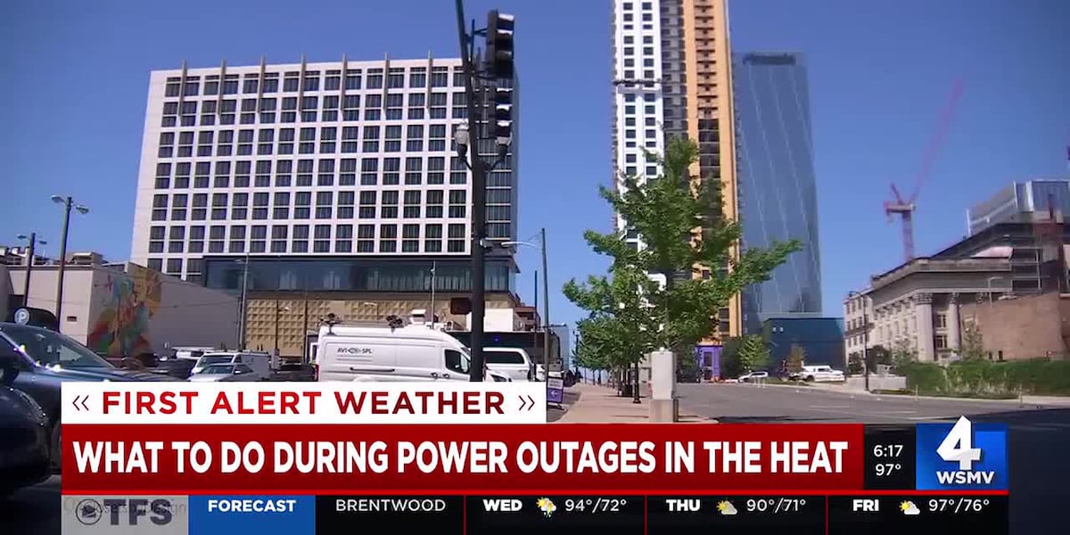What to do during power outages in the heat [Video]