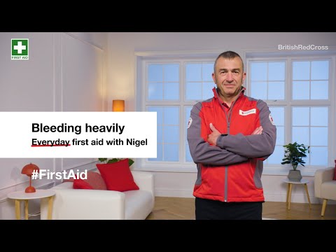 Bleeding heavily: First aid steps and key action [Video]