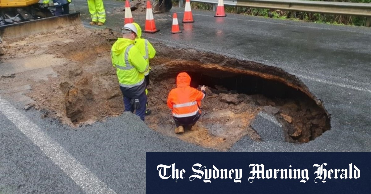 Big pothole latest headache for Shoalhaven council [Video]