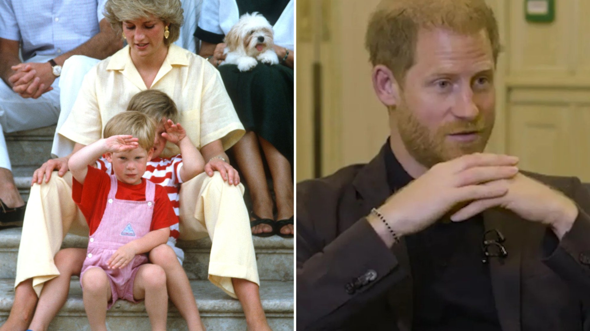Prince Harry seen for the first time in a month as he speaks about how grief eats away at you in heartwrenching video