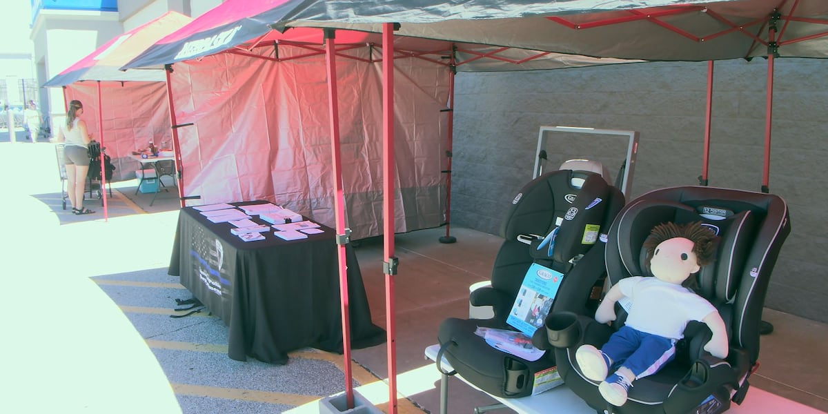 Lincoln Police, Lincoln Fire and Rescue host car seat education event [Video]