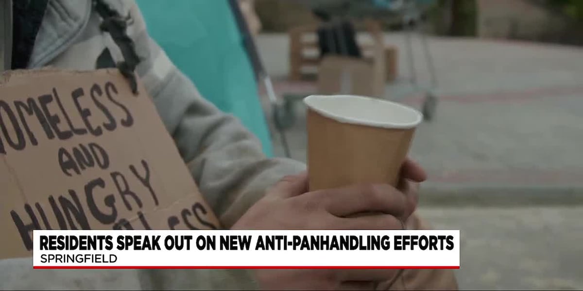 Springfield residents speak out over plan for anti-panhandling signs [Video]