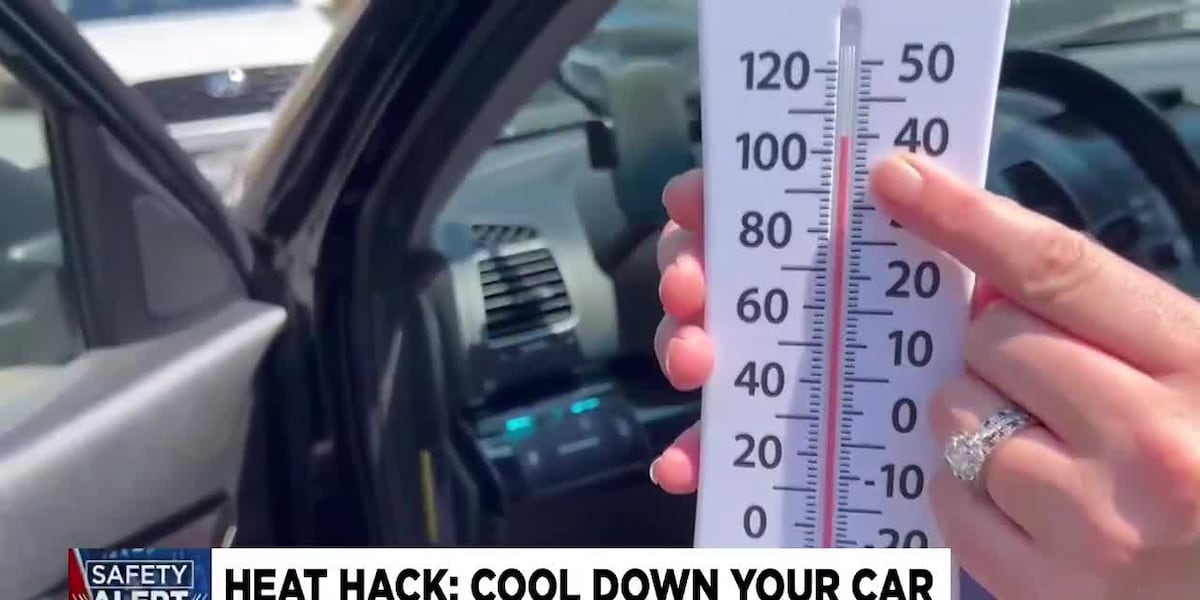 Safety Alert: Heat hack to cool down your car quick [Video]