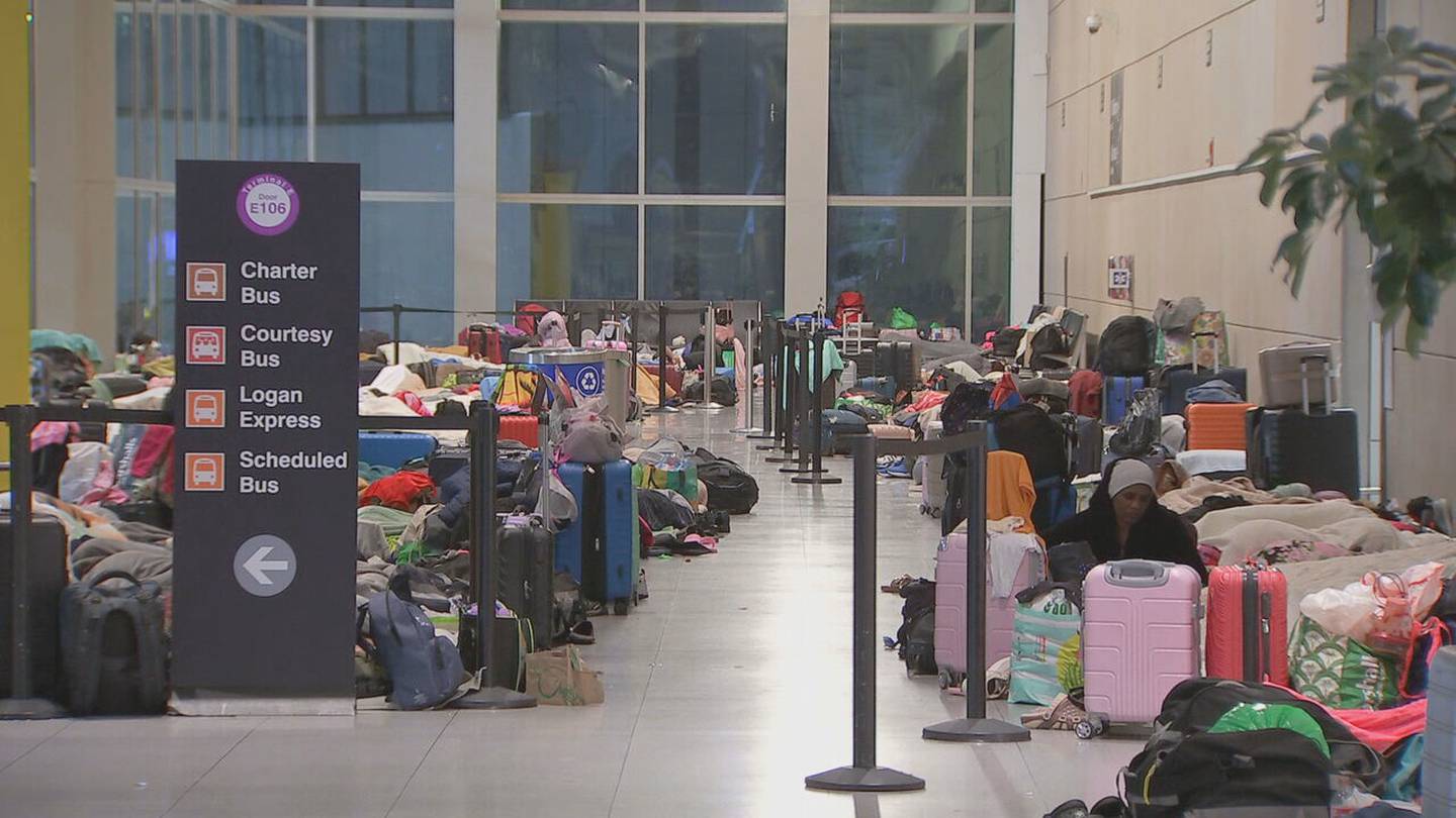 Migrant families will no longer be allowed to sleep overnight at Logan Airport, Gov. Healey says  Boston 25 News [Video]