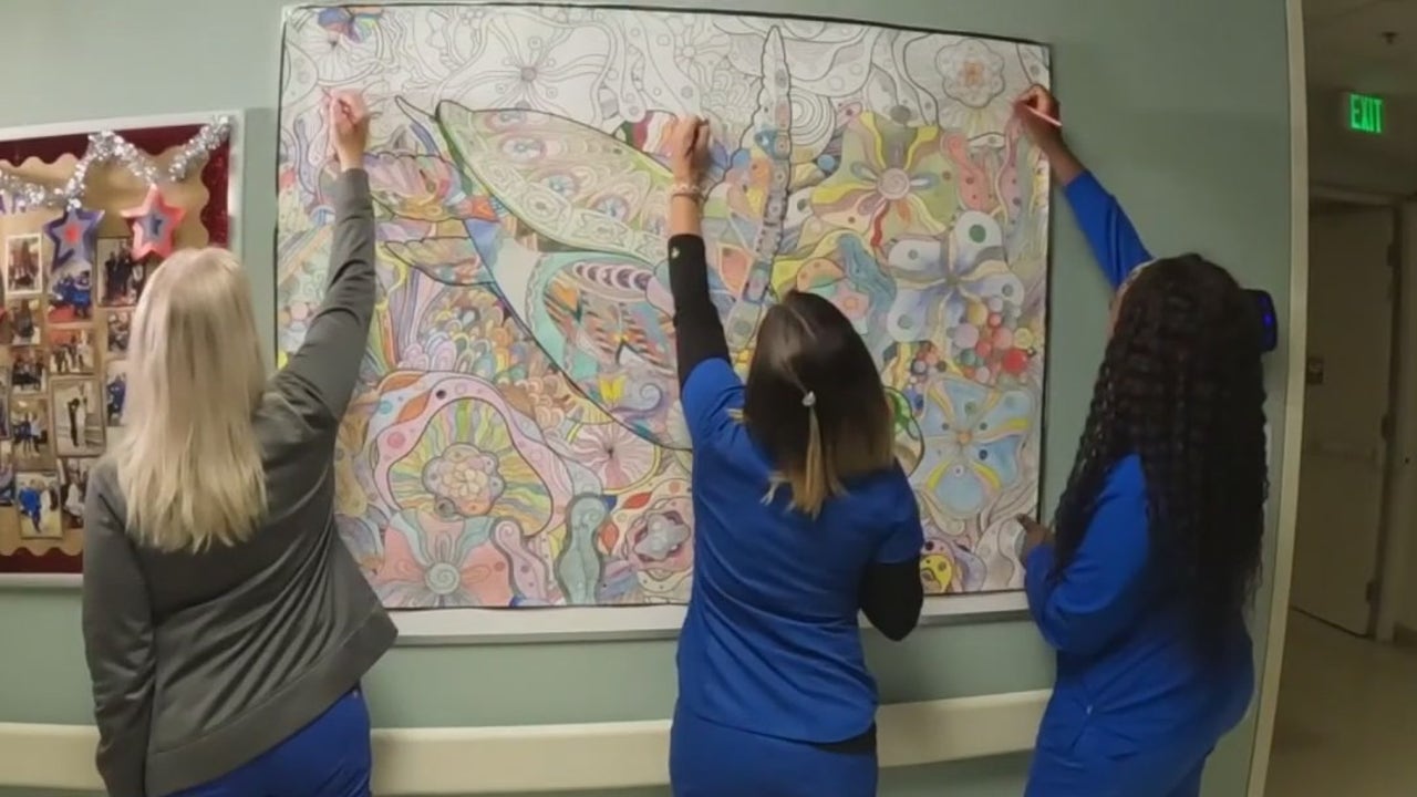 Nurses turn to coloring to improve mental health [Video]