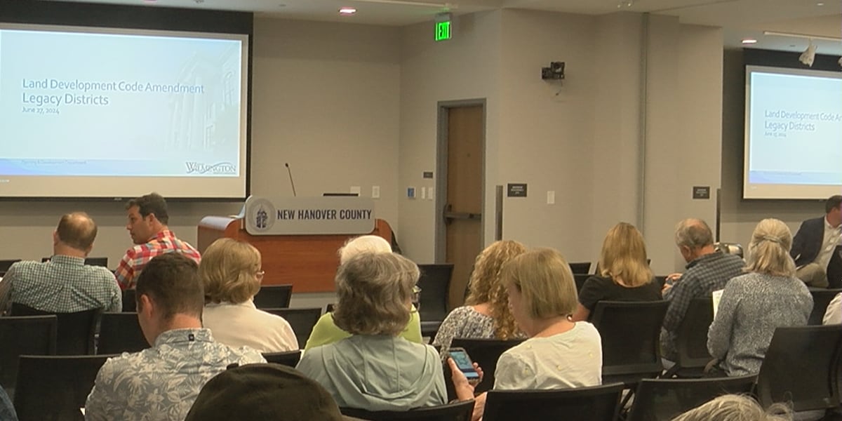 Wilmington planning staff hears feedback from neighbors on proposed land code amendment that could lead to more development inlegacy districts [Video]