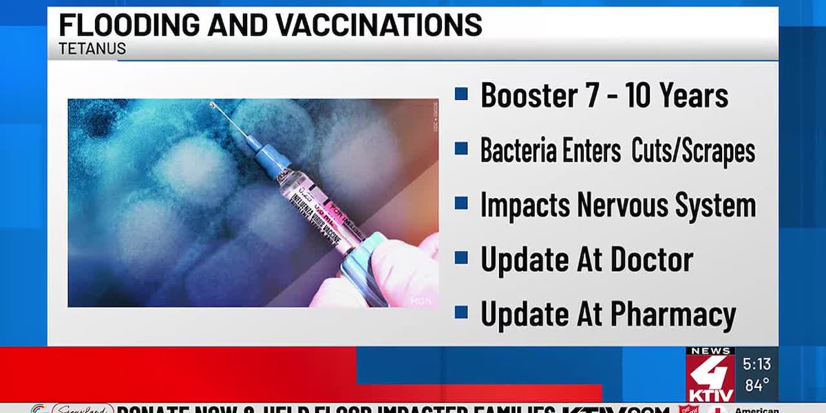 Health safety: Do you need more vaccines during flooding events [Video]