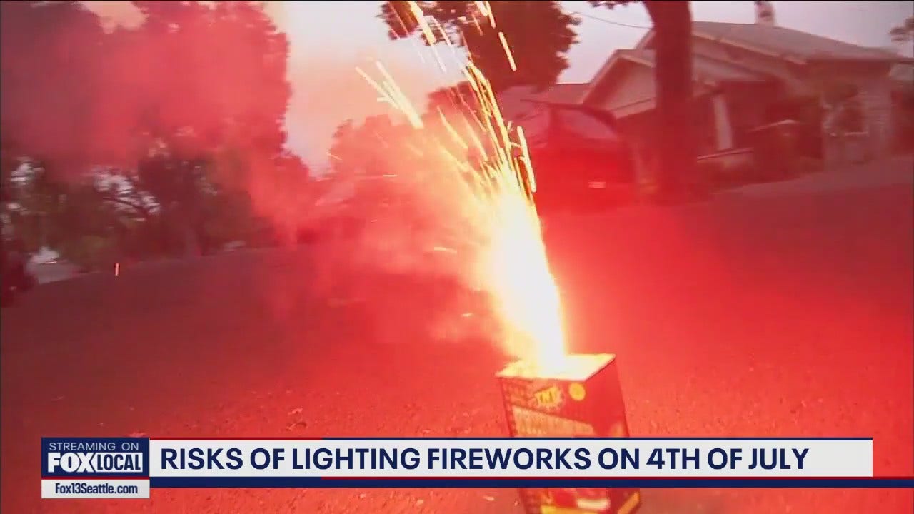 Dangers of lighting your own fireworks this 4th of July [Video]
