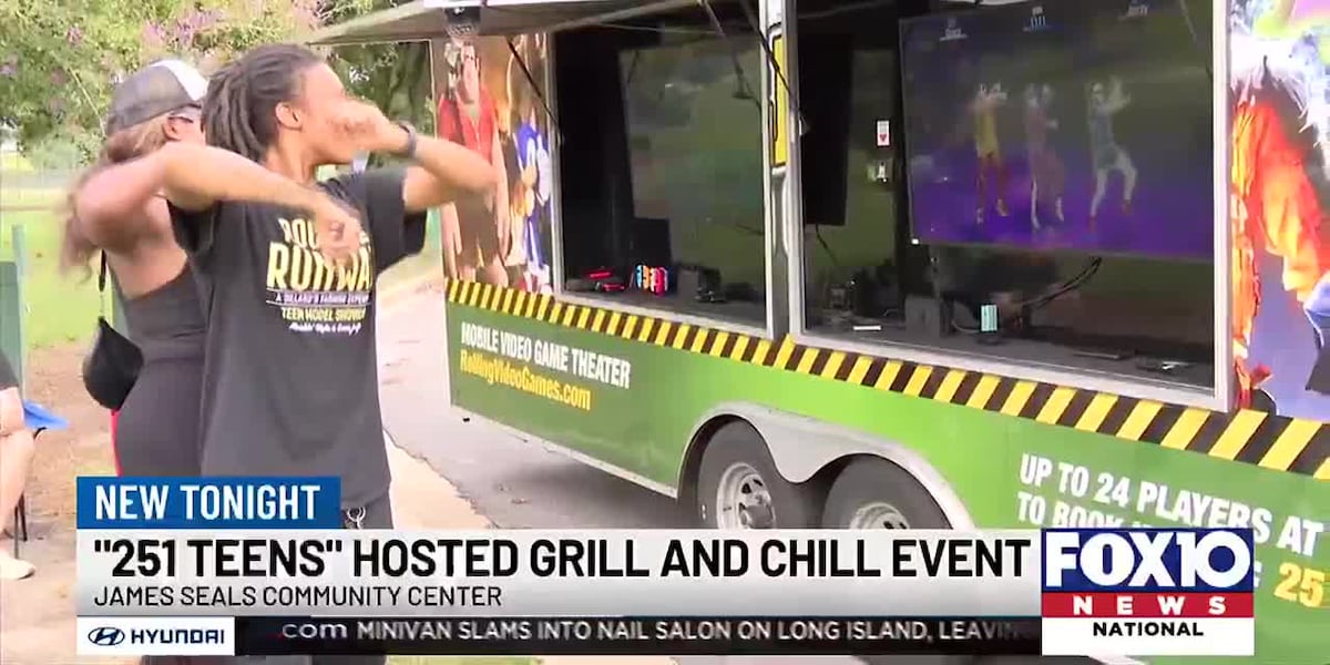 251 Teens hosts Grill and Chill event at James Seals Community Center in Mobile [Video]