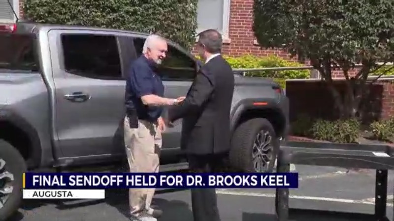 Send-off for AUs Dr. Brooks Keel [Video]