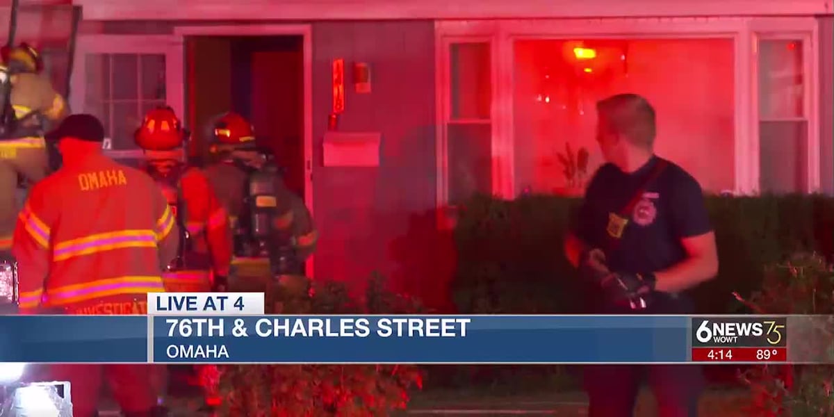 No injures reported in overnight Omaha house fire [Video]