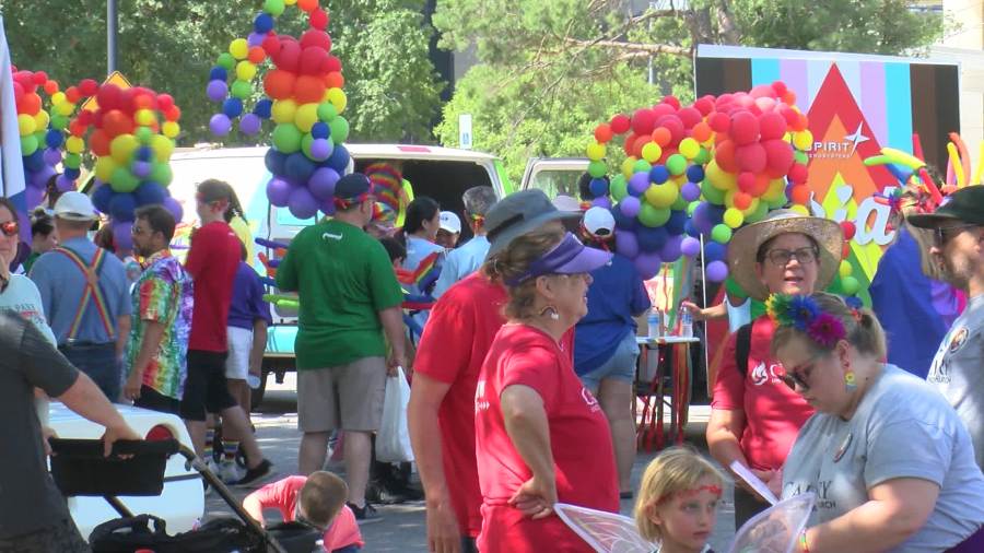 Large crowds show support for Wichita Pride events [Video]