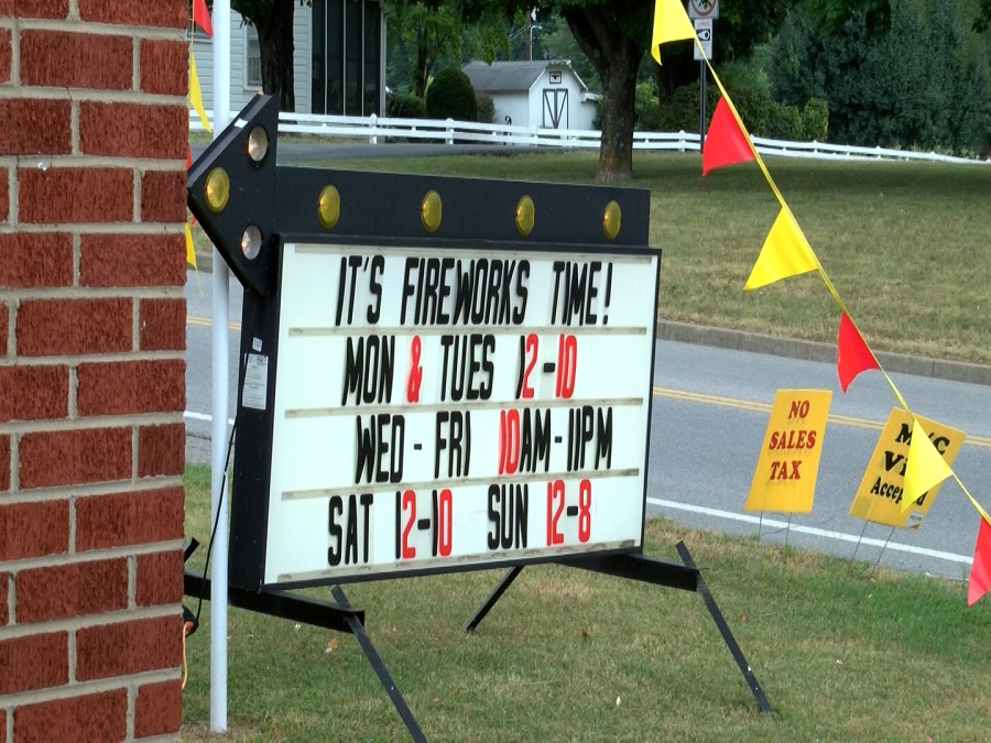 Local volunteer fire departments host annual fireworks sale fundraisers [Video]