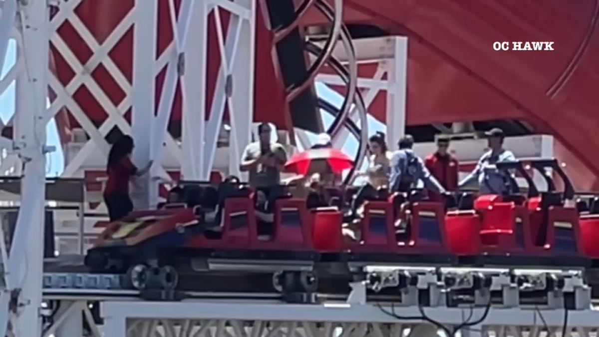 Riders stuck on Incredicoaster at Disney California Adventure  NBC Los Angeles [Video]