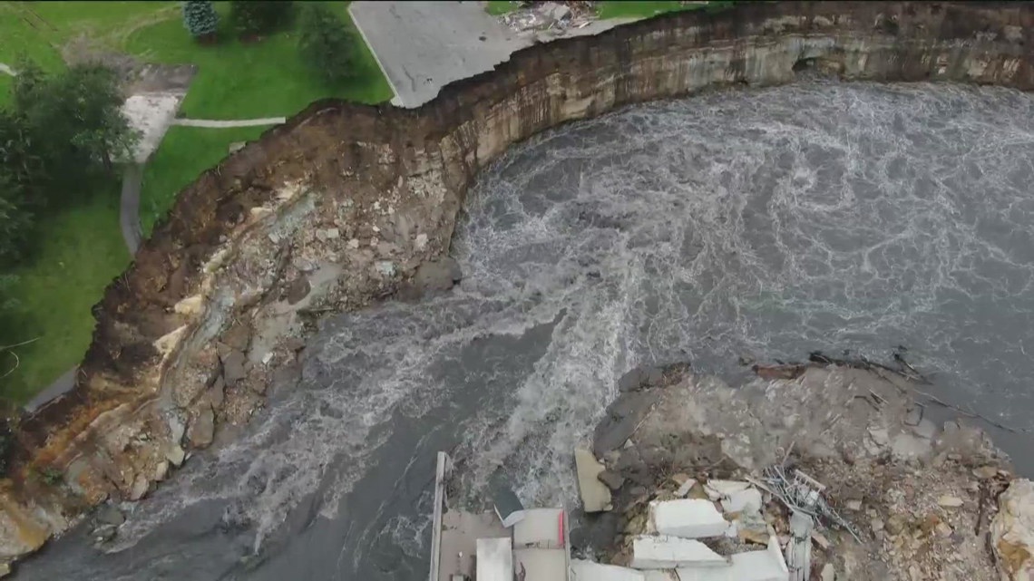 Gov. Tim Walz surveys damage at Rapidan Dam [Video]