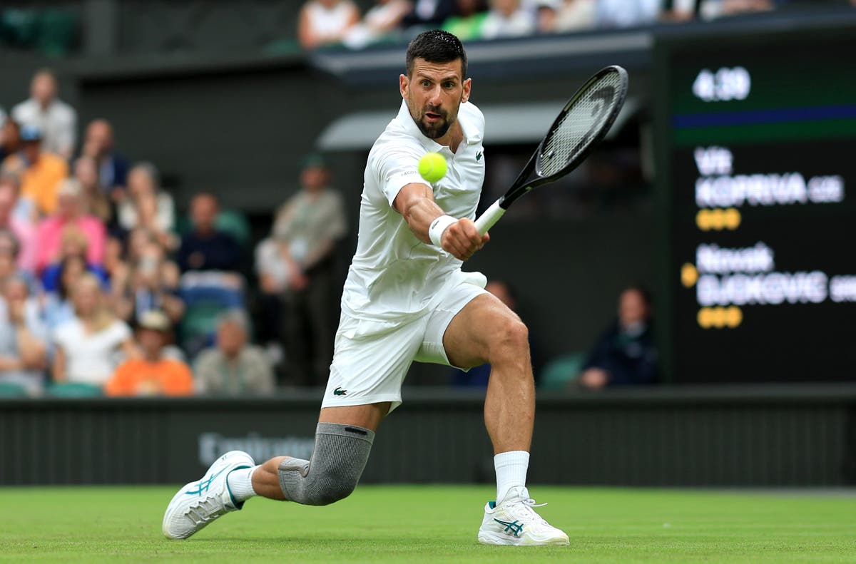 Wimbledon 2024: Novak Djokovic allays knee injury fears with easy first-round win [Video]