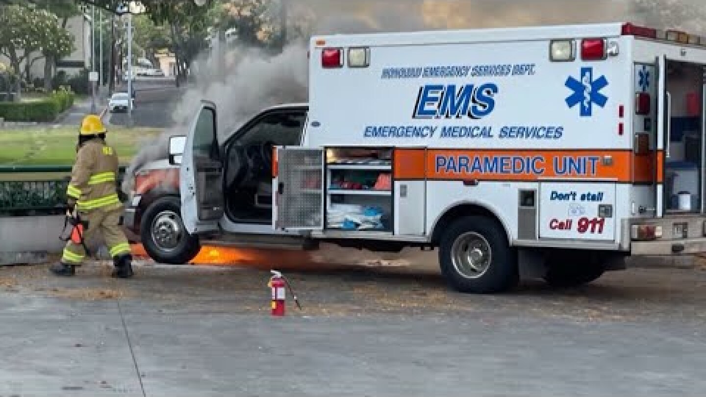 Honolulu FD investigates latest ambulance fire [Video]