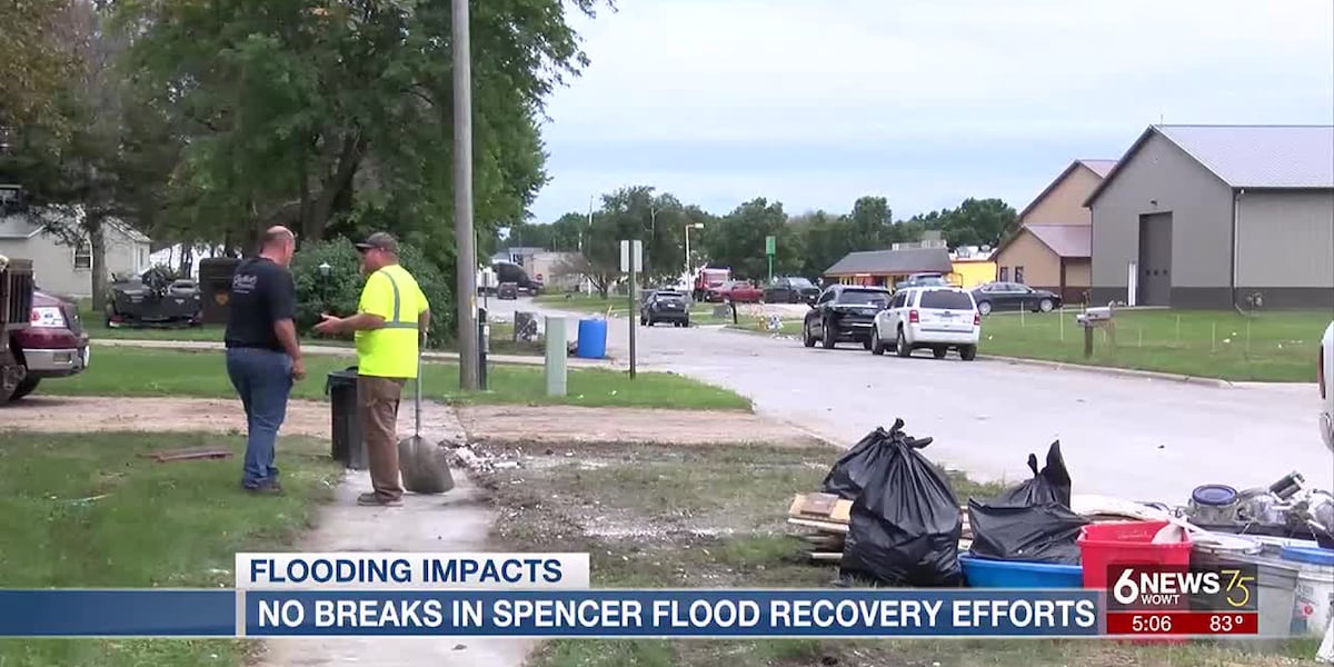 Nebraska nonprofit spends holiday preparing for flood cleanup in Spencer, Iowa [Video]