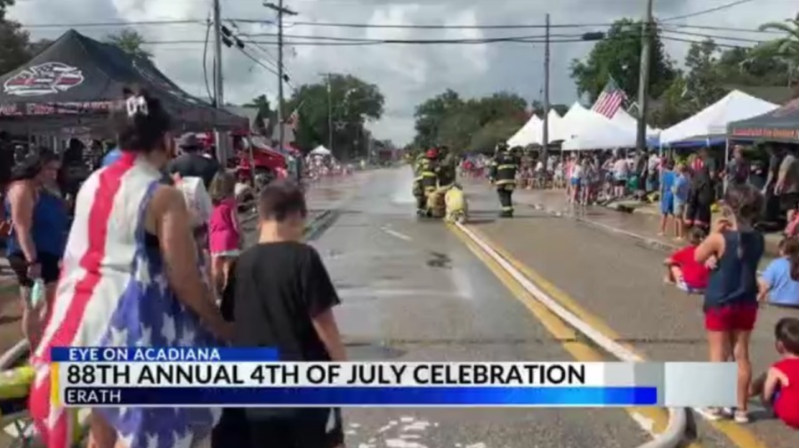 Erath celebrates 88th annual 4th of July event with traditional water fight [Video]