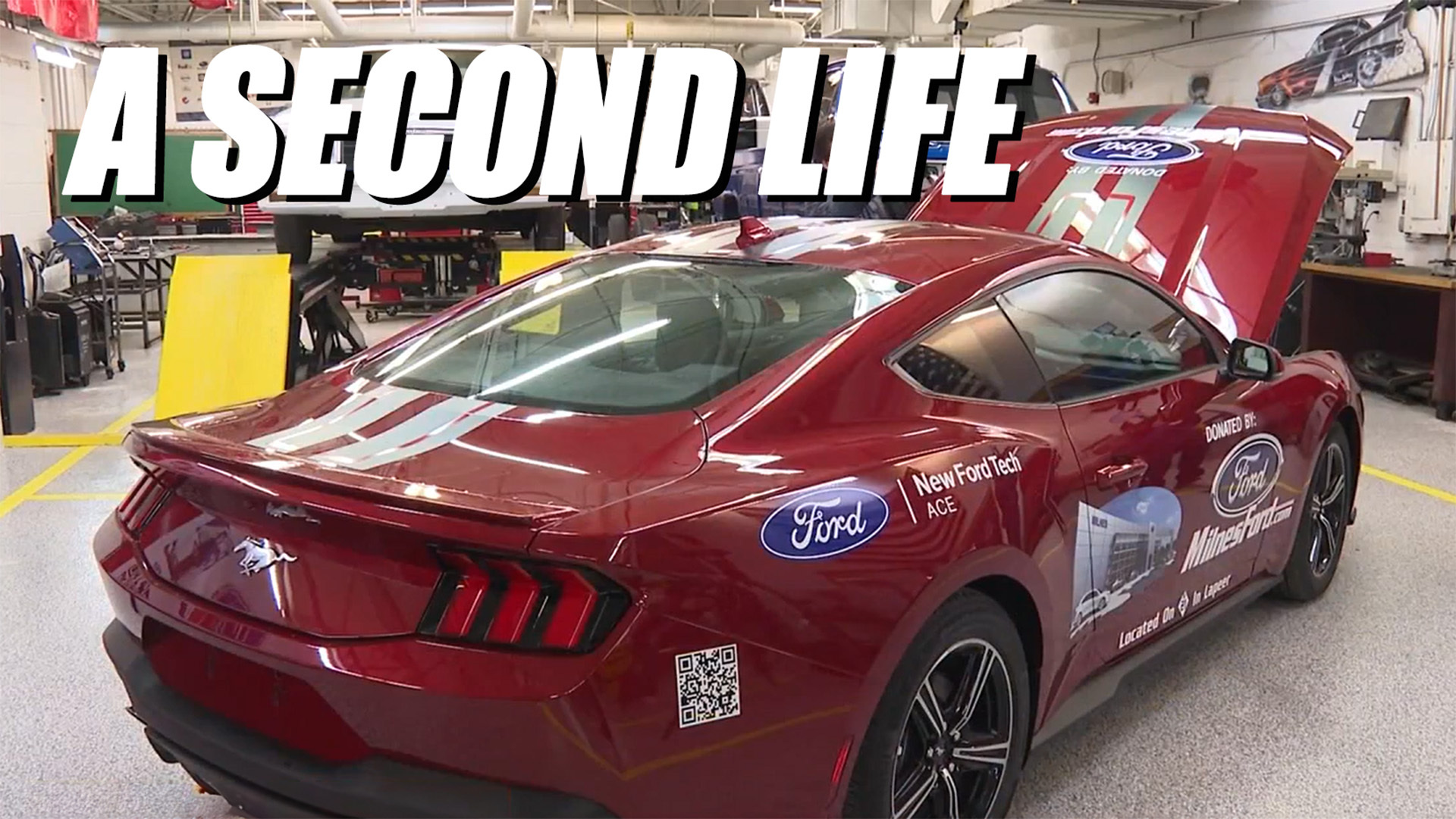 Ford Refuses To Kill Flood-Damaged Mustangs, Sends Them To Schools Instead [Video]