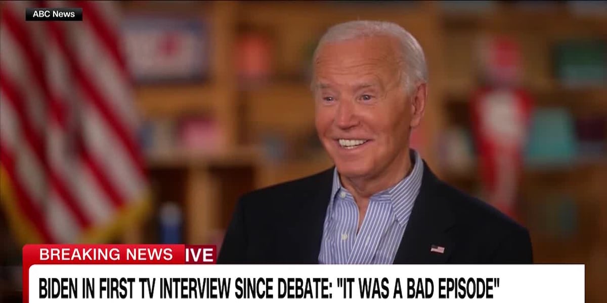 Biden: Debate performance was a 