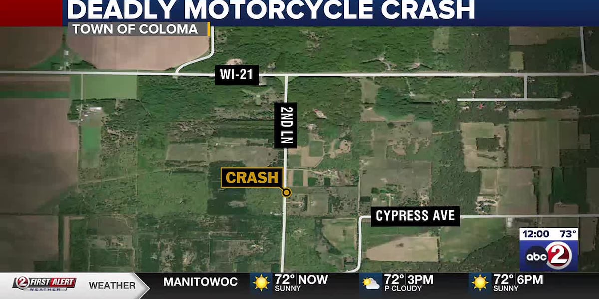 Motorcyclist dies after crash involving deer in Waushara County [Video]