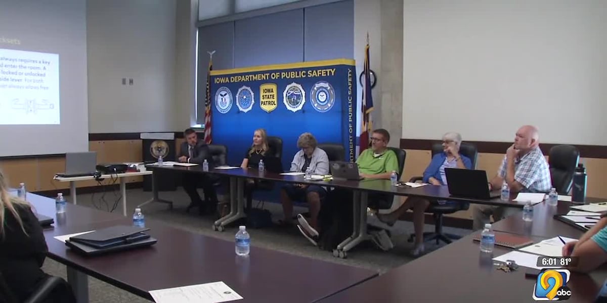 Iowa school safety task force working against limited funding to bolster school safety [Video]