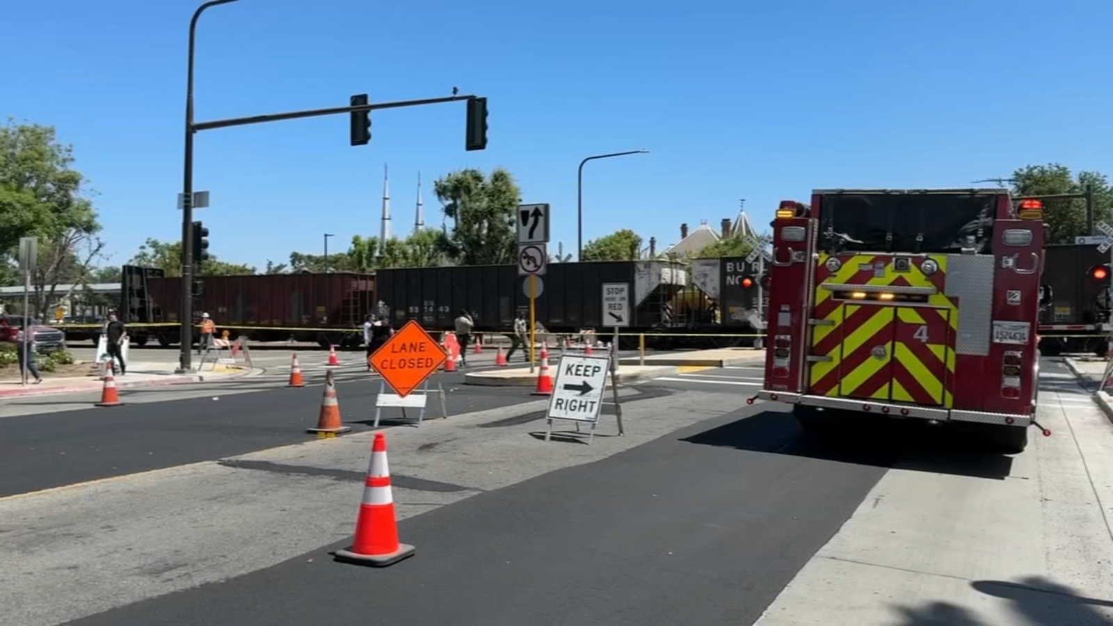 Man dies after being hit by train in Downtown Fresno, police say [Video]