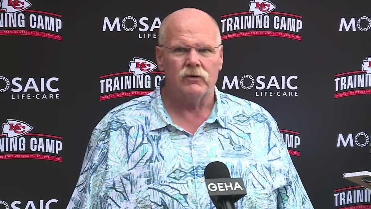 Andy Reid press conference, July 16 [Video]