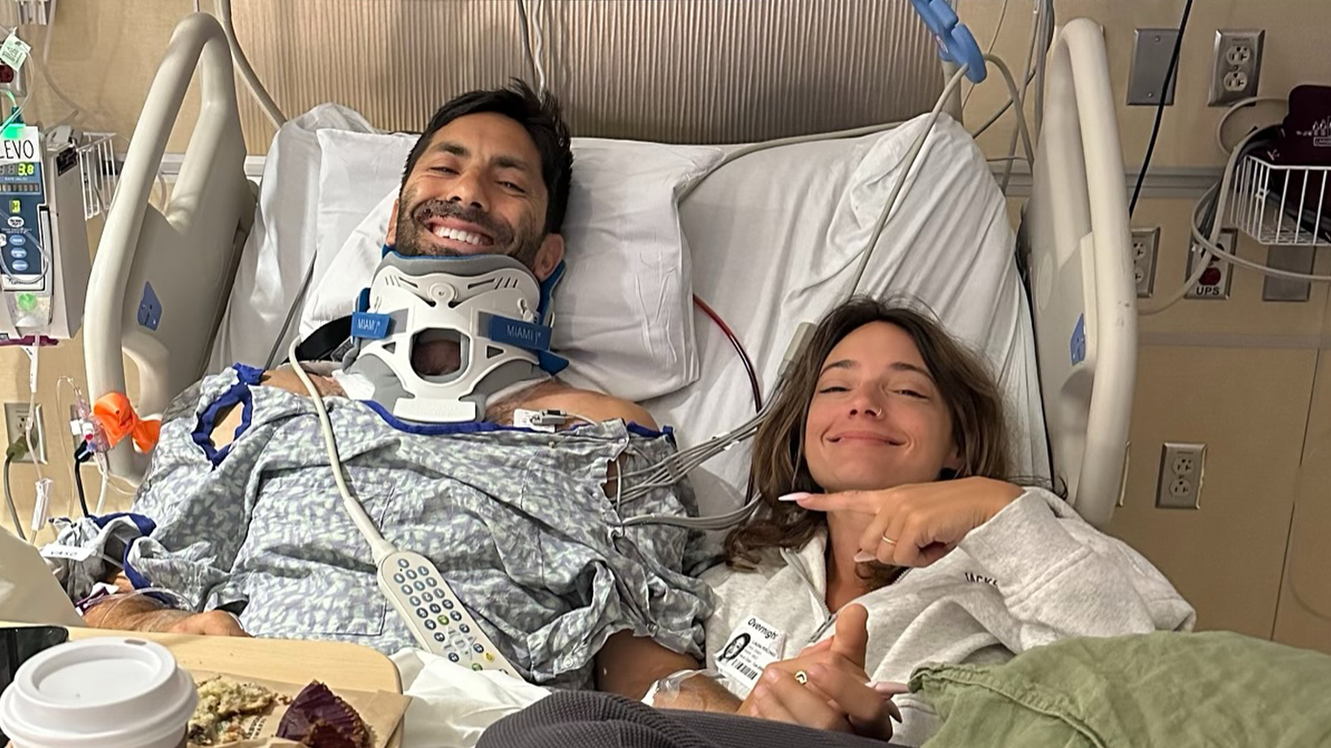 Catfish’s Nev Schulman breaks his neck in scary bike accident & shares hospital pics as he says ‘I’m lucky to be alive’ [Video]