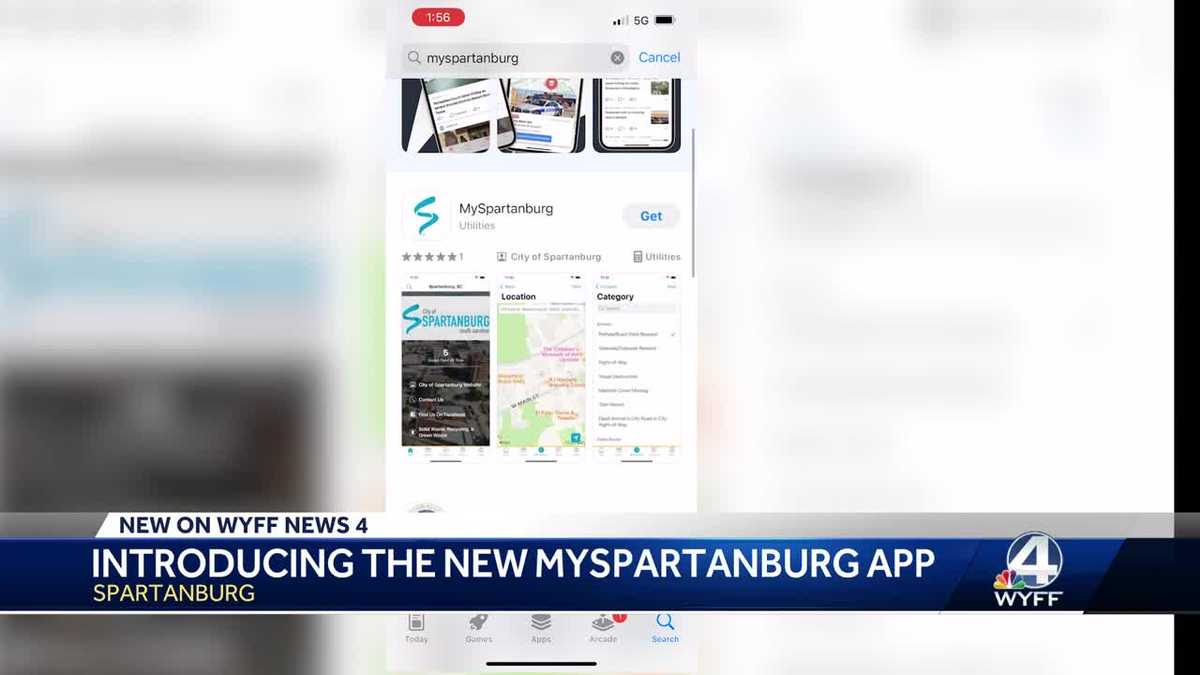 Spartanburg launches new app to help with service requests [Video]